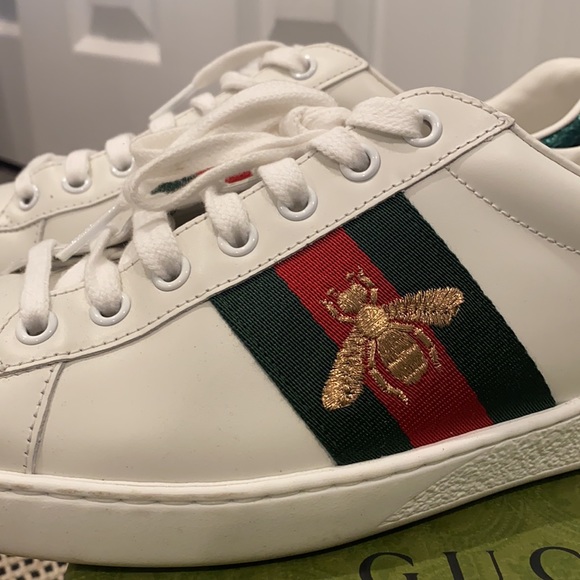 Gucci Ace Sneakers. Only worn once - Picture 4 of 4